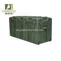 Disponible con castores fijos Gran caja de rotomolding de seguridad